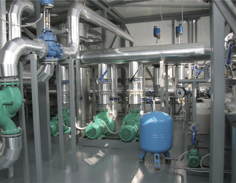 Salle des machines